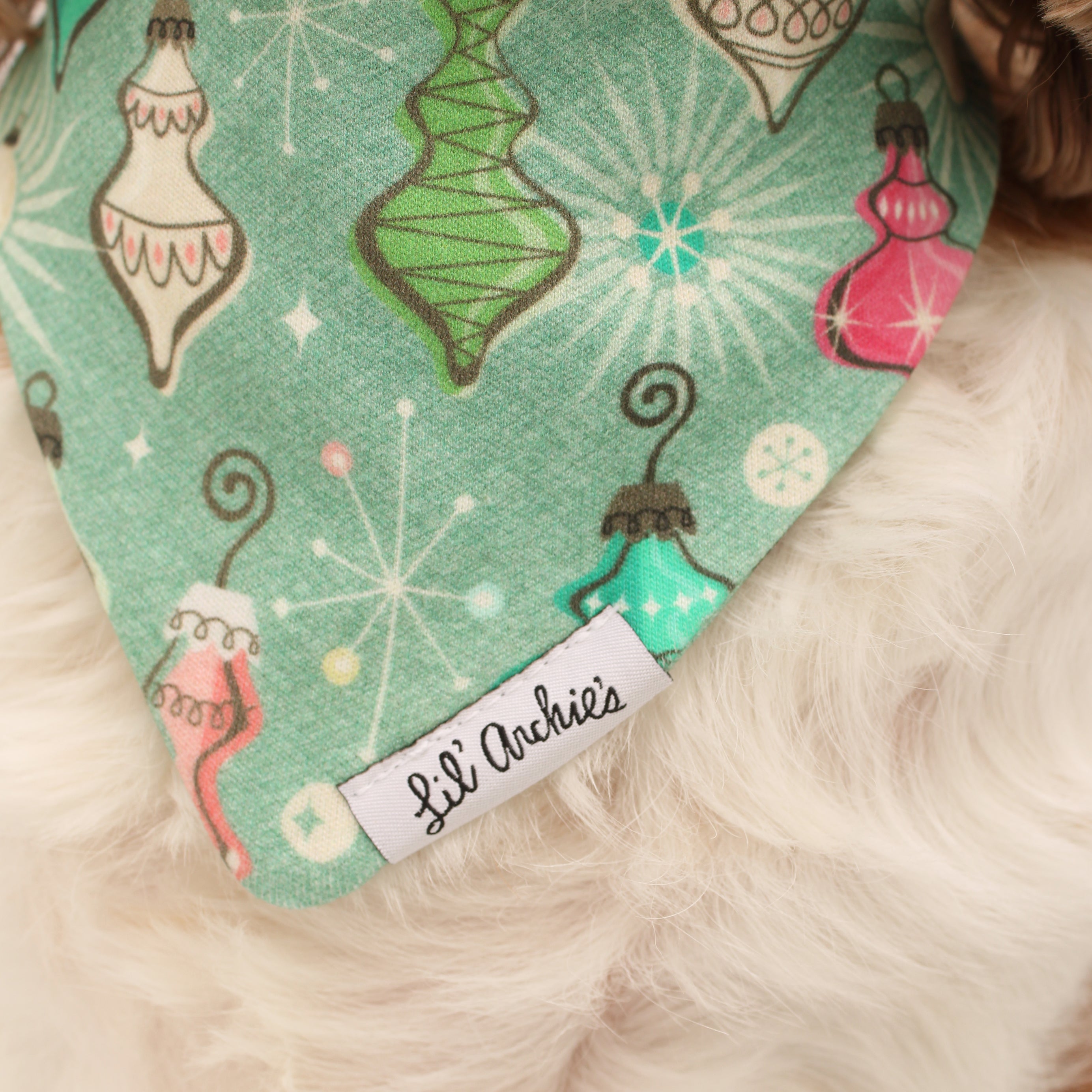 Vintage Ornamental - Holiday Dog Bandana