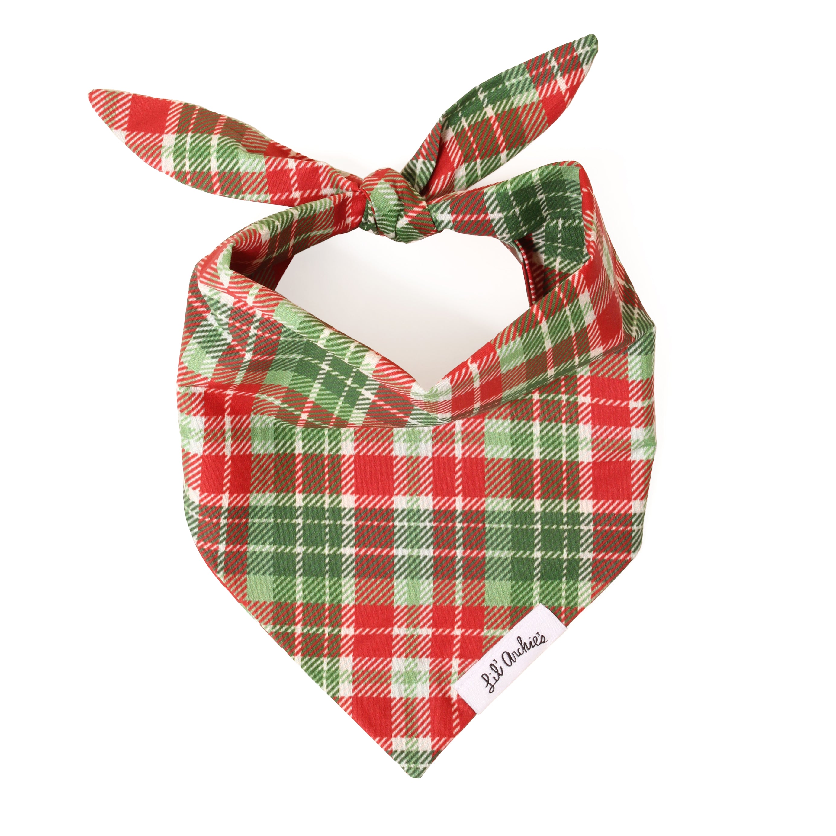 Classic Christmas Plaid - Dog Bandana