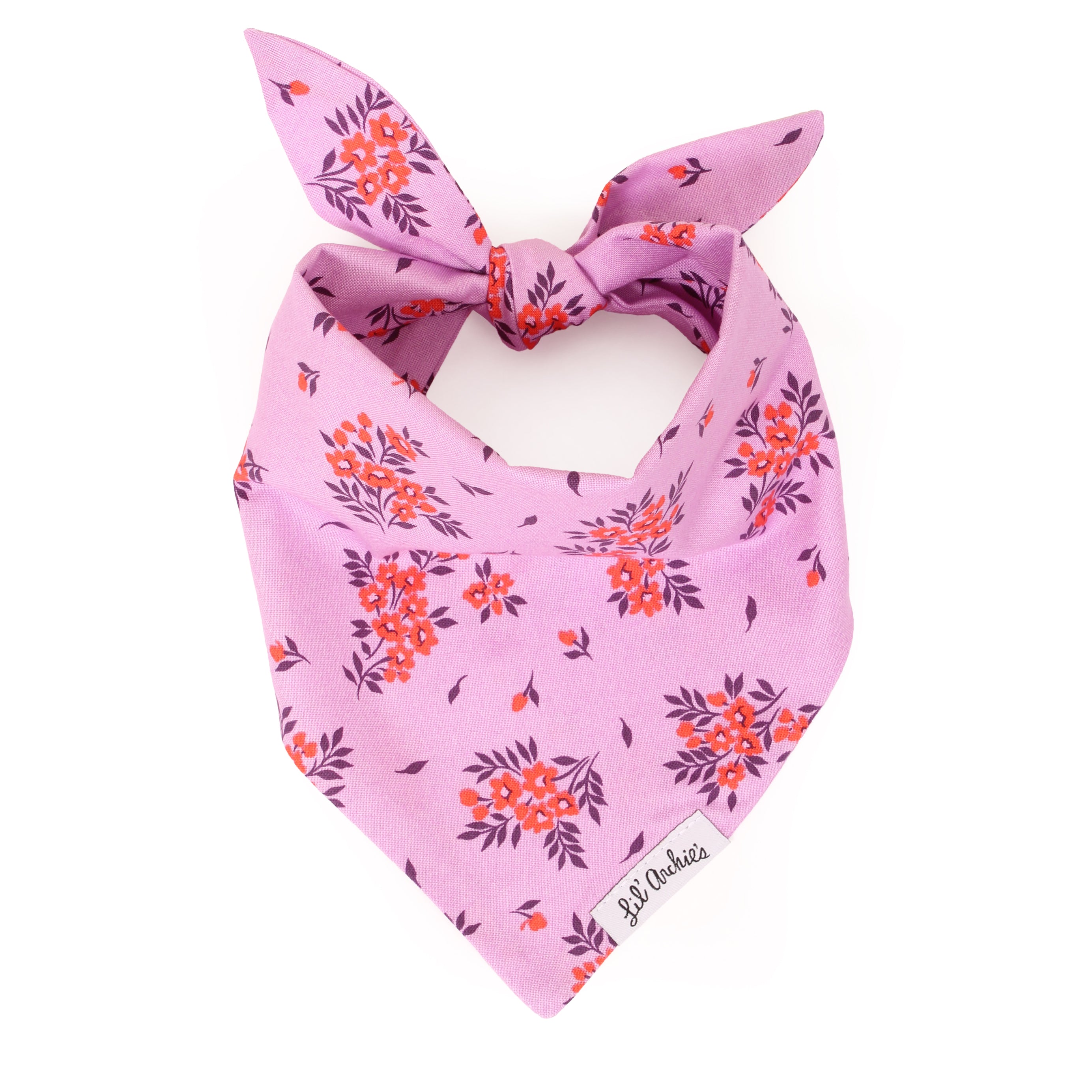 Juicy Grape Floral - Dog Bandana