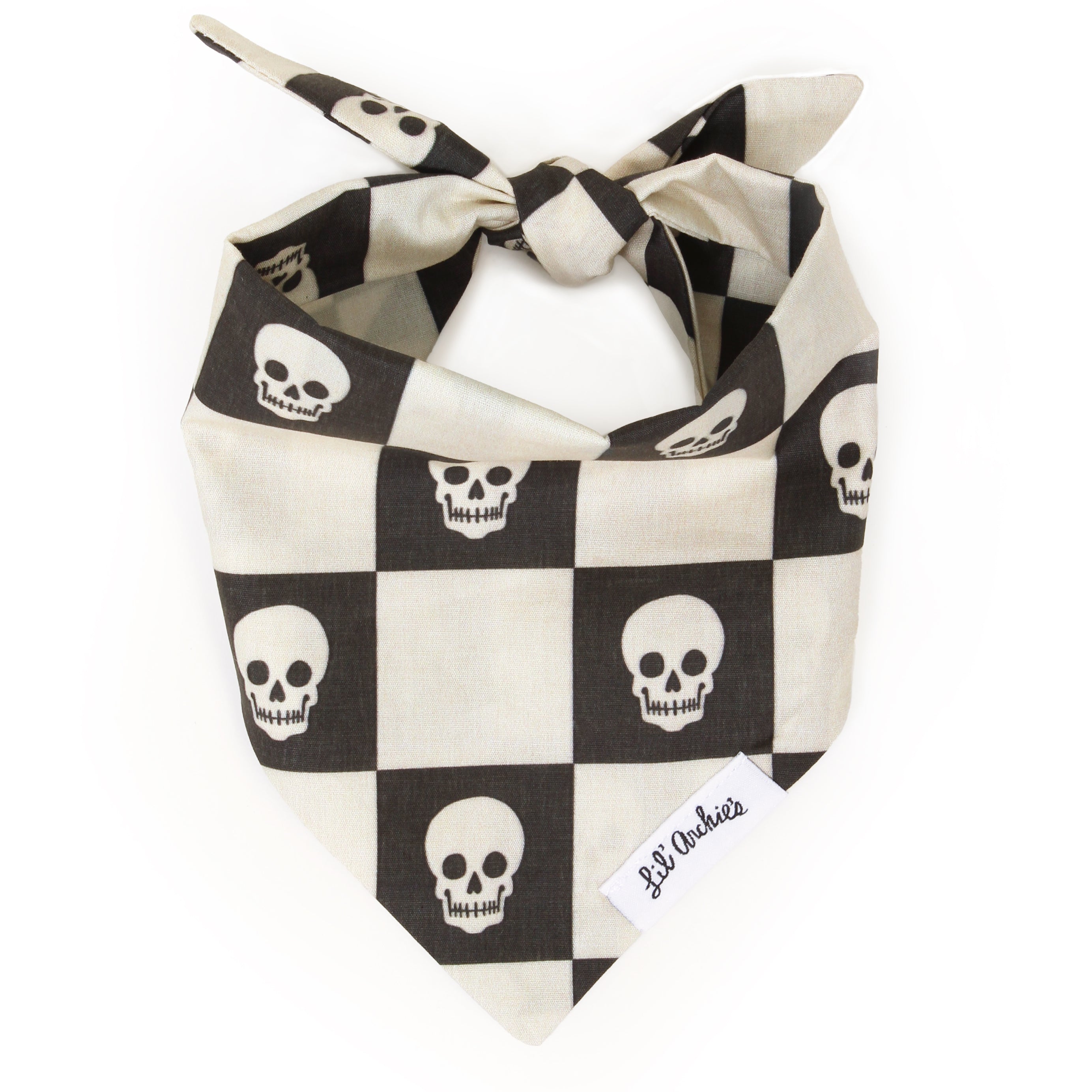 Skull Punk- Dog Bandana