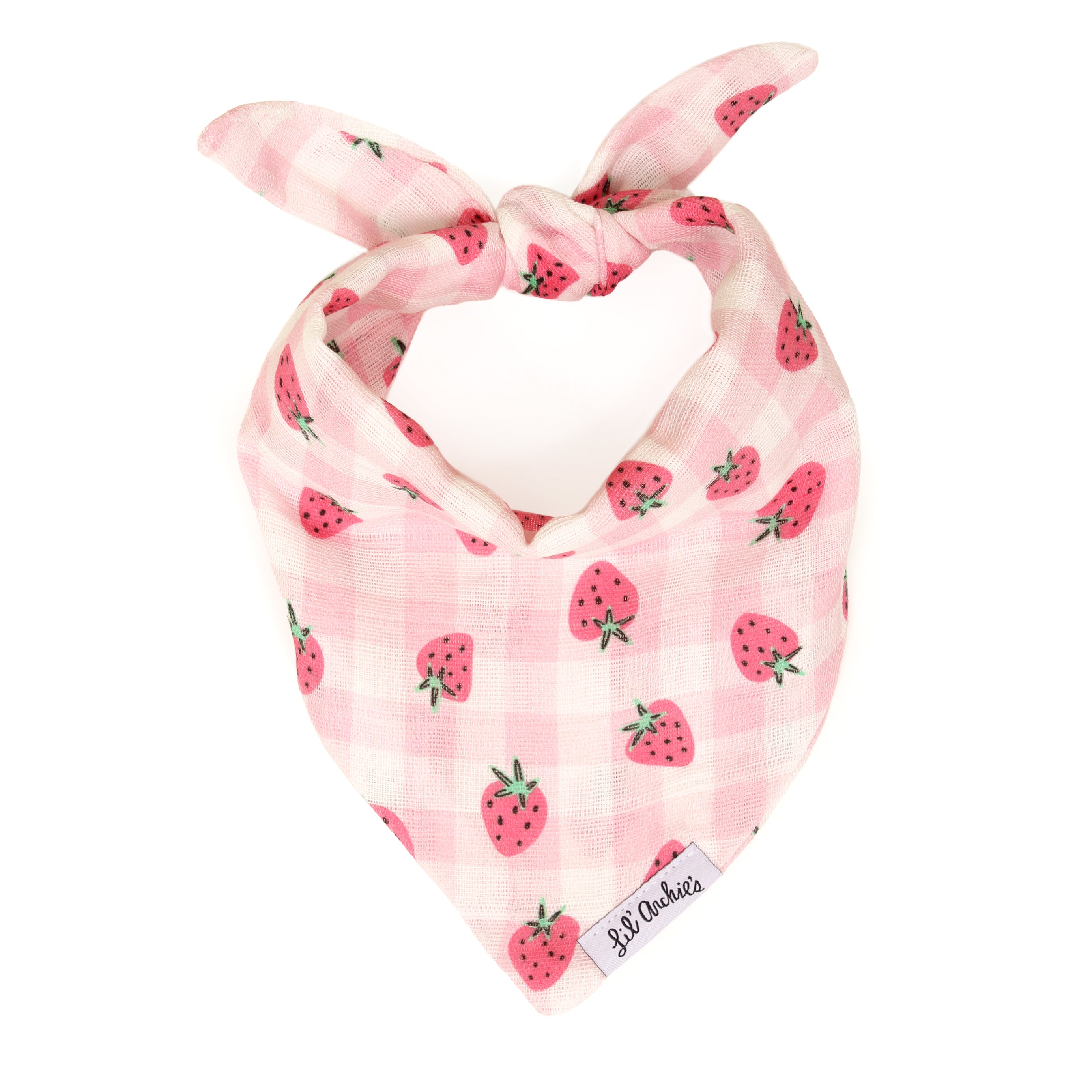 Strawberry Picnic - Dog Bandana