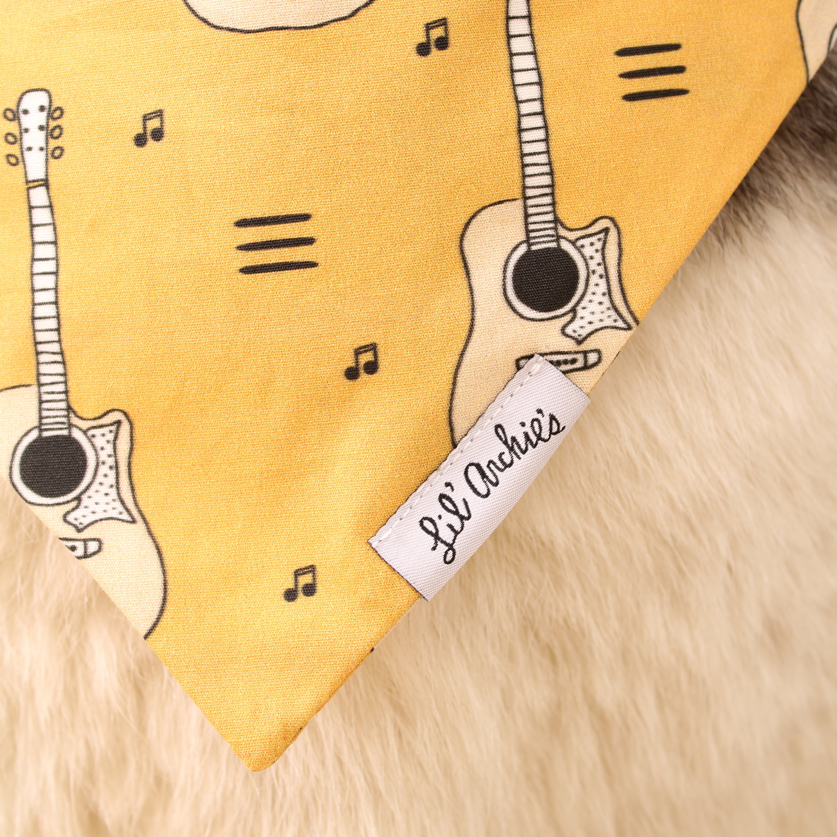 Acoustic Gold - Dog Bandana