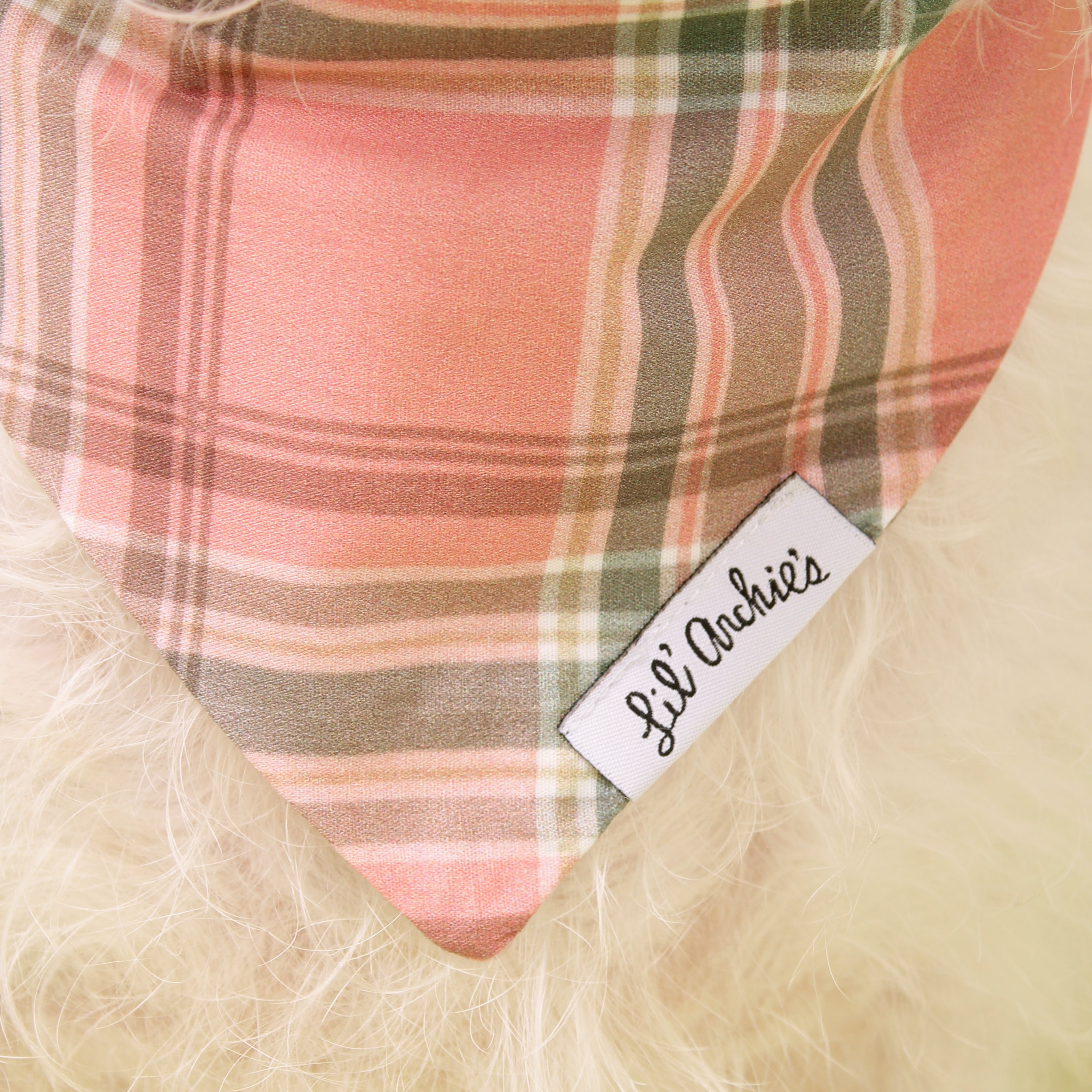 Spring Joy Plaid - Dog Bandana