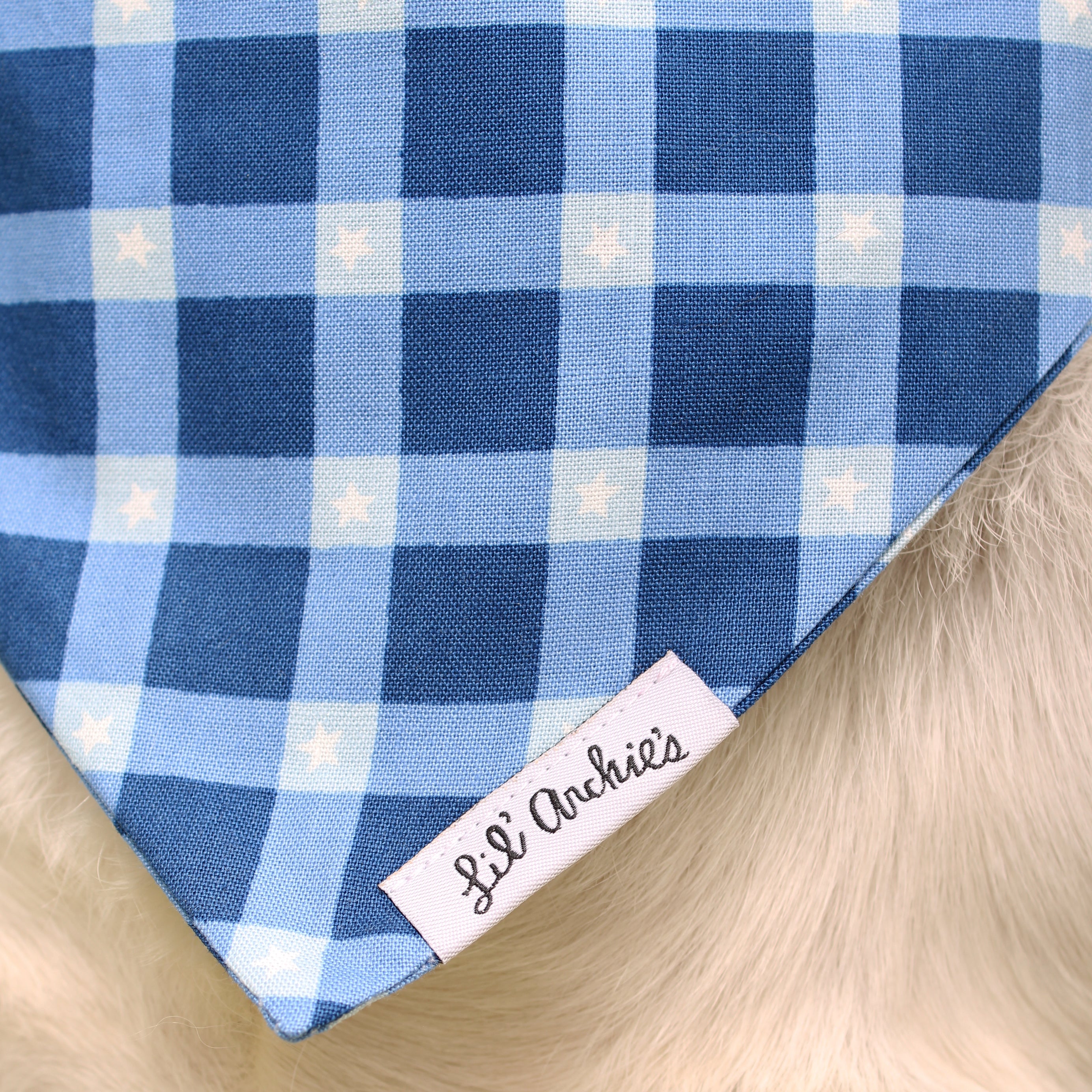 Star Plaid - Dog Bandana