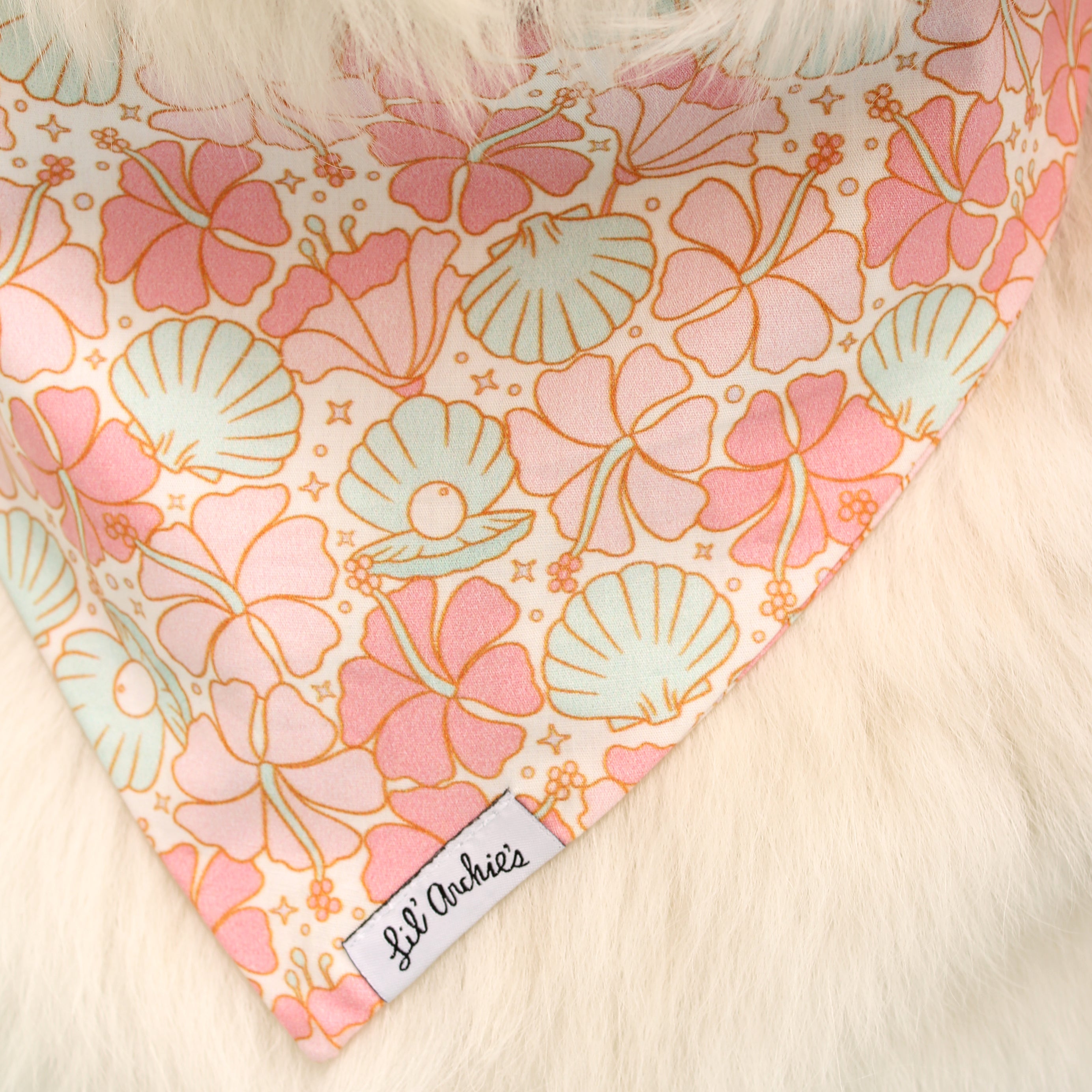 Pastels and Pearls - Dog Bandana
