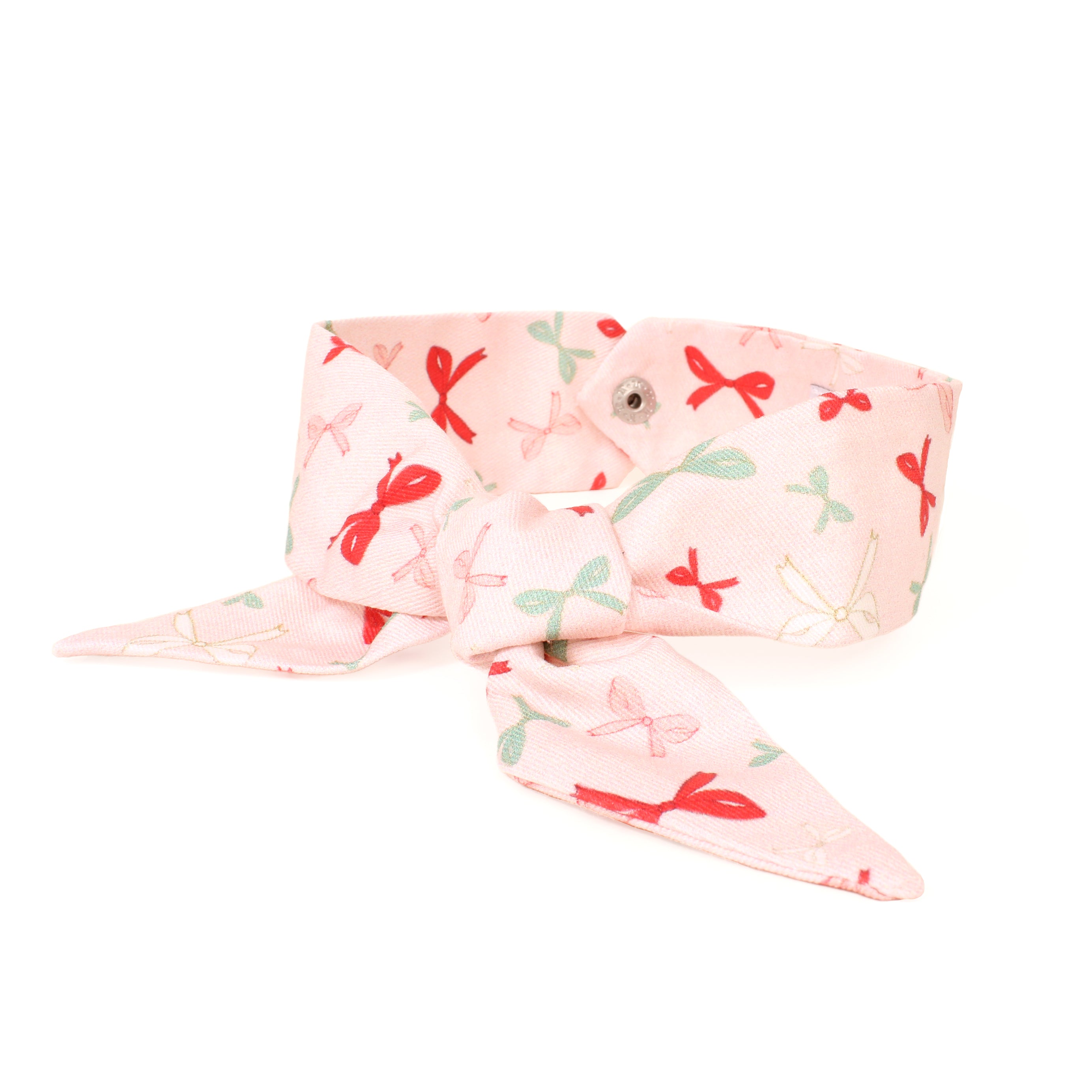 Floating Bows - Deluxe Frenchie Twist Dog Necktie