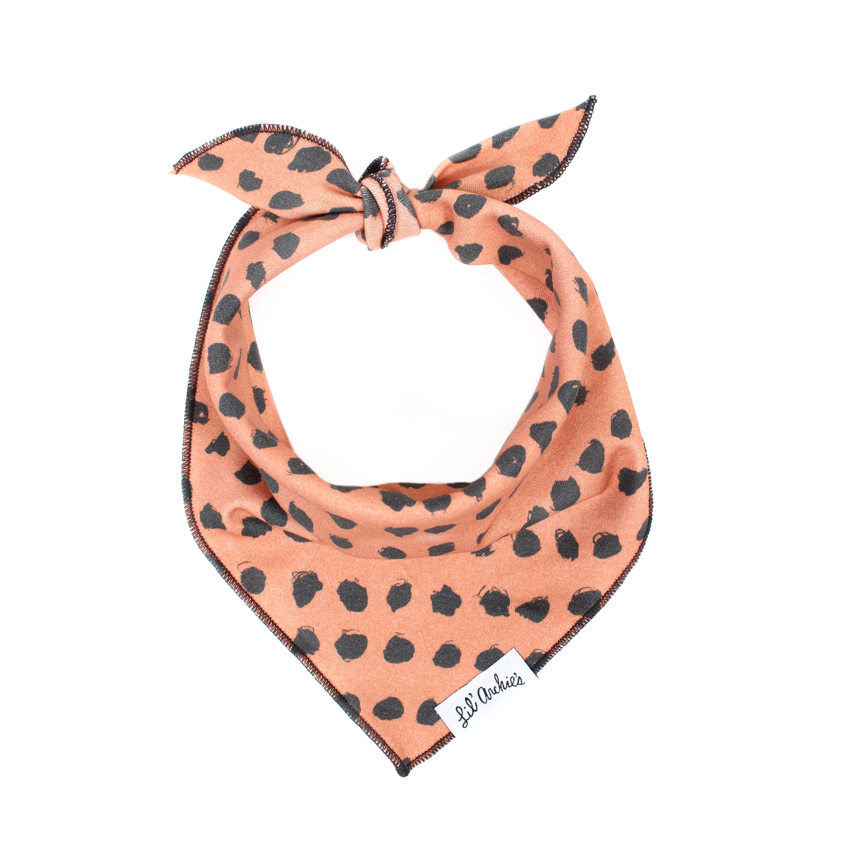 Chocolate Dot - Dog Bandana