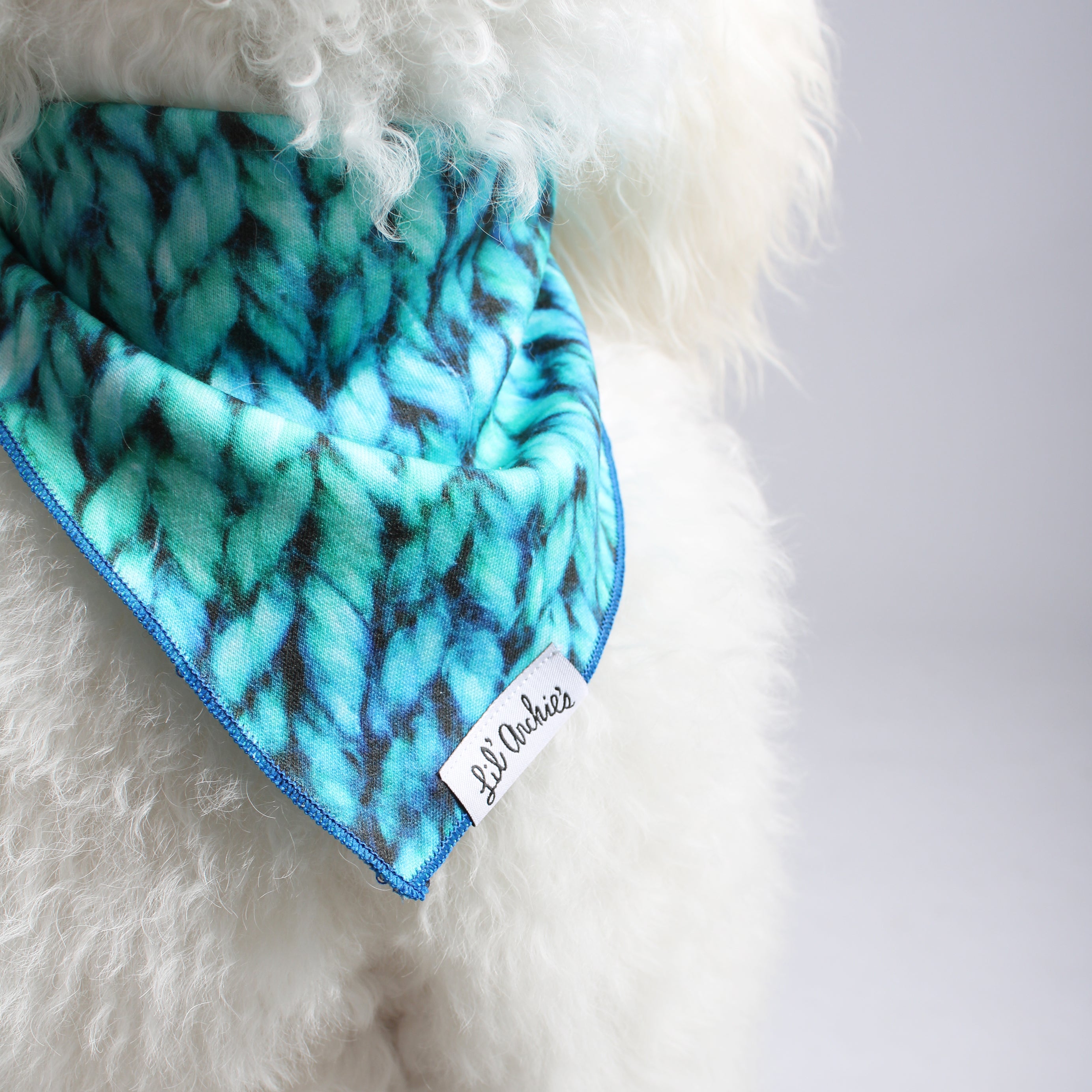 Electric Knit - Dog Bandana